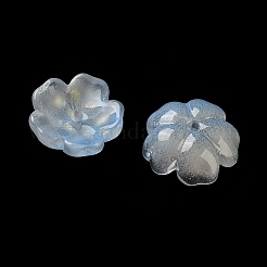 Dyed & Heated Gradient Color Glass Bead Cap&nbsp;GLAA-D307-01M