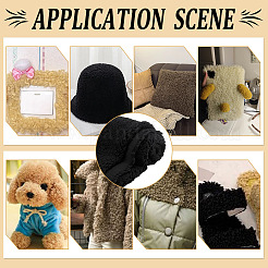 1Pc Polyester Plush Fabric&nbsp;DIY-PH0030-42A