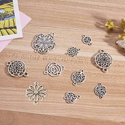 Tibetan Style Alloy Links&nbsp;TIBE-SC0002-04