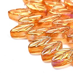Electroplate Glass Beads Strands&nbsp;EGLA-B004-02A-FR02