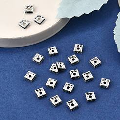 Brass Rhinestone Spacer Beads&nbsp;X1-RSB072-12S