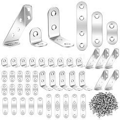 140Pcs 6 Styles Stainless Steel Angle Code&nbsp;STAS-WA0001-02