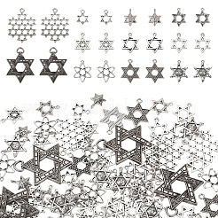 78Pcs 11 Styles Tibetan Style Alloy Pendants&nbsp;TIBE-TA0001-35