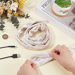 2Pcs Velvet Cloth Dust Cover for Chandelier Hanging Chain&nbsp;AJEW-BC0010-49B