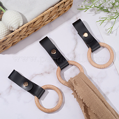 3Pcs PU Leather Towel Holder&nbsp;HJEW-CN0001-37