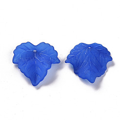 Autumn Theme Transparent Frosted Acrylic Pendants&nbsp;PAF002Y-5