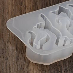 Cat Shape Key Chain Pendant Silicone Molds&nbsp;SIL-B074-01A
