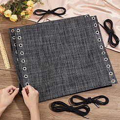 ポリエステル繊維ビーチ折りたたみ椅子交換用布  グレー  1560x430x4mm&nbsp;AJEW-WH20006-375A-03