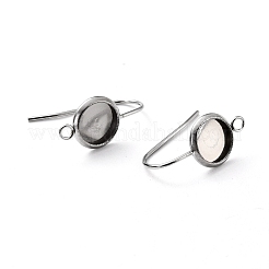 Tarnish Resistant 304 Stainless Steel Earring Hooks&nbsp;STAS-F271-01A-P