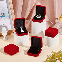 Flocking Plastic Badge Storage Box&nbsp;CON-WH0105-04C