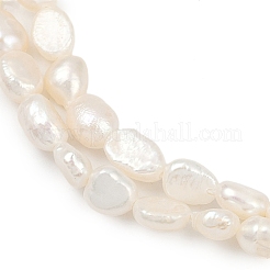 Natural Cultured Freshwater Pearl Beads Strands&nbsp;PEAR-P064-20F-01A