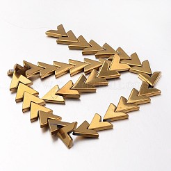 Electroplate Non-magnetic Synthetic Hematite Bead Strands&nbsp;G-F300-21-03