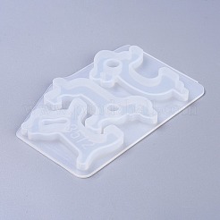 Dog & Rabbit Shape No Touch Door Opener Food Grade Silicone Molds&nbsp;DIY-K025-15