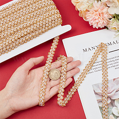 25M Polyester Braided Lace Trim&nbsp;OCOR-PH0003-87B