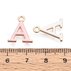 Rack Plating Alloy Enamel Pendants&nbsp;ENAM-T024-53A-G