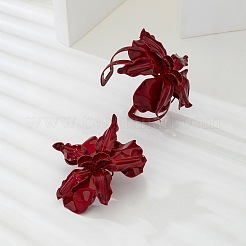 Flower Alloy Cuff Bangle & Cuff Rings Sets&nbsp;FS-WGA7C9B-01