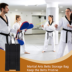 Non-Noven Fabric Martial Arts Belts Storage Bag&nbsp;AJEW-WH0816-355