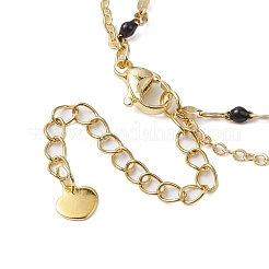 304 Stainless Steel Double Layer Chain Anklets&nbsp;AJEW-AN00632-05