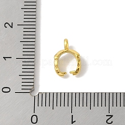 304ステンレススチール製アイスピックピンチベイル  葉  ゴールドカラー  10.5x4mm  穴：1.4mm  ピン：0.8mm&nbsp;LS-STAS-Z058-01G-03