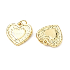 Textured Brass Pendants&nbsp;KK-D289-31D-G
