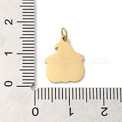 Halloween 304 Stainless Steel Charms&nbsp;STAS-K263-14G