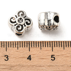 Tibetan Style Alloy European Beads&nbsp;PALLOY-M217-08AS