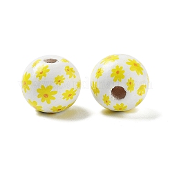 Wood European Beads&nbsp;WOOD-M011-06B