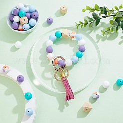 DIY Charm Keychain Wristlet Making Kit&nbsp;DIY-CA0004-51