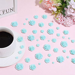 70Pcs 7 Styles Plastic Cabochons&nbsp;KY-DR0001-03A