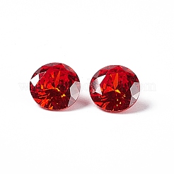 混合グレードのダイヤモンド形のキュービックジルコニアカボション  多面カット  7x4mm&nbsp;X-ZIRC-M002-7mm