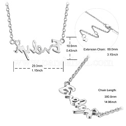 925 Sterling Silver Pendant Necklaces&nbsp;JN877A