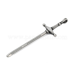 304 Stainless Steel Big Pendants&nbsp;STAS-Z097-16AS