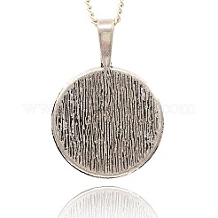 合金のチベット風チャーム  アクリルパールカボション付き  半円  アンティークシルバー  乳白色  38x27x11mm  穴：4.5x8mm&nbsp;PALLOY-J201-01AS