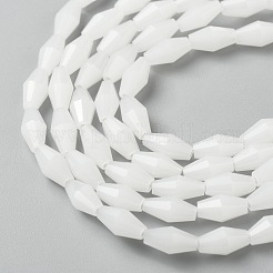 Imitation Jade Glass Beads&nbsp;GLAA-P001-07A-01
