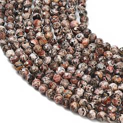 Natural Leopard Skin Jasper Beads Strands&nbsp;GG-CBA3921-A02-4mm