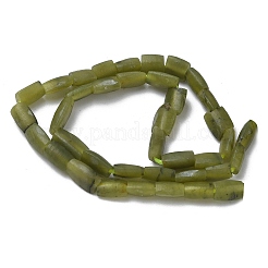 Natural Afghan Green Jade Beads Strands&nbsp;G-K365-G02-01