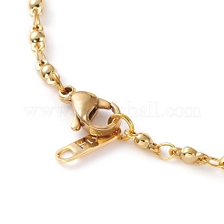 Brass Link Chain Anklets&nbsp;AJEW-AN00376