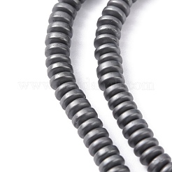 Matte Style Electroplate Non-magnetic Synthetic Hematite Beads Strands&nbsp;G-M007-77
