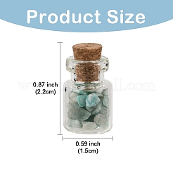 51.5G 20 Styles Natural Gemstone Chips Beads&nbsp;G-YW0002-32