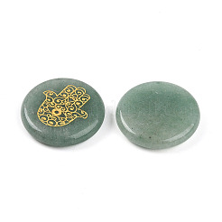 Natural Green Aventurine Cabochons&nbsp;G-N345-06D