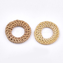 Handmade Reed Cane/Rattan Woven Linking Rings&nbsp;WOVE-T005-06A