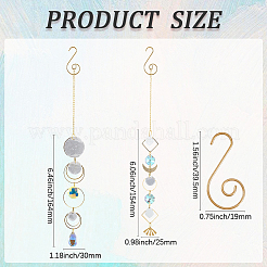 DIY Shell Hanging Suncatcher Making Kits&nbsp;DIY-SC0030-70