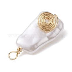 ABS Plastic Imitation Pearl Pendants&nbsp;PALLOY-JF02601-03