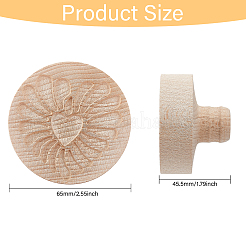 Beech Wood Cookie Molds&nbsp;AJEW-WH0083-45C