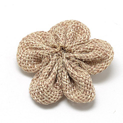 Handmade Imitation Hemp Costume Accessories with Imitation Pearl&nbsp;LS-FIND-R071-37A