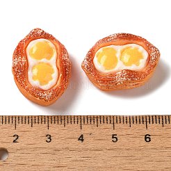 不透明樹脂製模造パンデコデンカボション  混合図形  ミックスカラー  14~20.5x20.5~26x15mm&nbsp;CRES-Z006-07