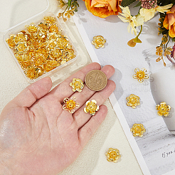 45Pcs 3 Styles Brass Beads&nbsp;KK-DC0004-72
