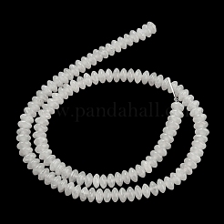 Natural White Jade Beads Strands&nbsp;G-Z030-A11-01