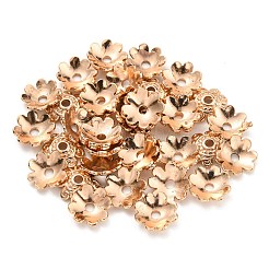 Rack Plating Brass Bead Cap&nbsp;KK-F856-02B-RG