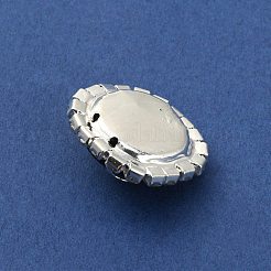Sew on Rhinestone&nbsp;GLAA-WH0030-08B